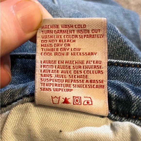 Revice Venus Skinny Jeans Crop High Rise Star Butt Back Blue Denim Stretch 30 - Picture 9 of 10